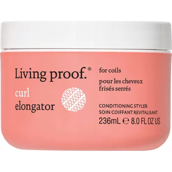 Stylingový přípravek Living Proof Curl Elongator, 240 ml, průhledný (pro definici vln)