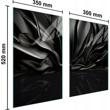 Kuchyňské prkénko Krájecí deska TMK ArtDeko sklo 2 ks