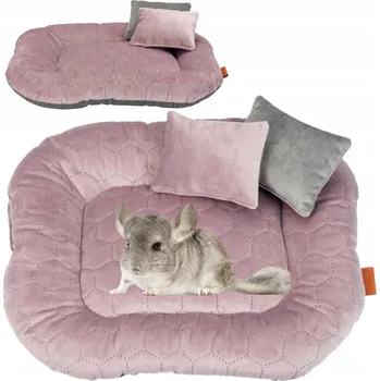 PELÍŠEK POTAH pro morče, hlodavce, králíky 32x37 cm RŮŽOVÁ