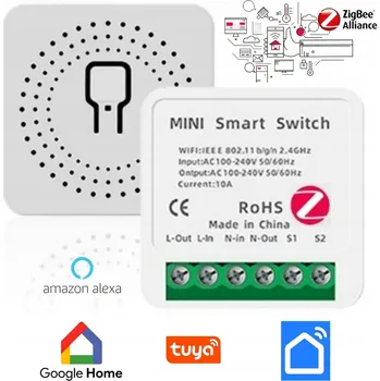 Elektrická zásuvka Řídicí jednotka 7rT Relé ZigBee TUYA zásuvka ZigBee