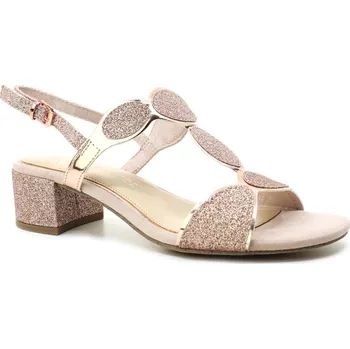 Dámské sandále MARCO TOZZI 2-28231-44 rosegold , dámské společenské sandály vel.38