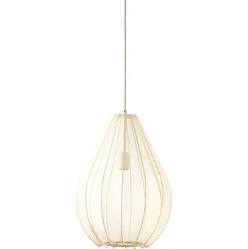 Béžové závěsné svítidlo s textilním stínidlem ø 38 cm Itela – Light & Living ID_1678342