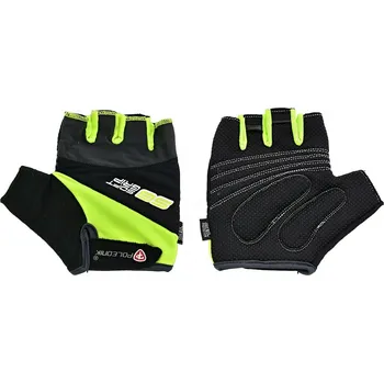 Cyklistické rukavice rukavice Soft grip reflexní žlutá vel.L