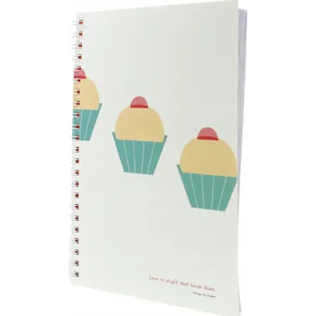 Sešit NOTES KOLEČKOVÝ Sešit MINI DENÍK Sladkosti