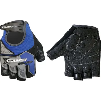 Cyklistické rukavice rukavice X-country modré vel.S