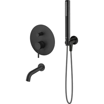 Sprchový set Sada vanová baterie Oltens Molle 34100300, výtok baterie Oltens Molle 39100300, 39304300, 37102300, 37200300