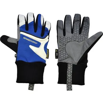 Rukavice rukavice MAXBIKE zimní bílo-modré vel.S