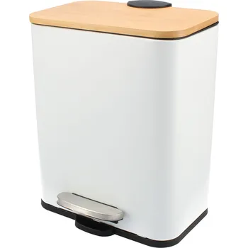 Odpadkový koš Koupelnový koš kovový Easyform 5l bílý