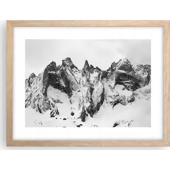 Obraz Obraz plakát v rámu světlý dub do obýváku 40x30 krajina foto na zeď