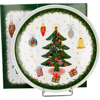 Talíř Mělký jídelní talíř Duo VÁNOCE 25,5 cm