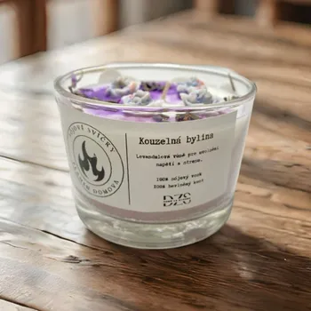 Svíčka Sójová svíčka Plamen domova "Essence klidu" 2