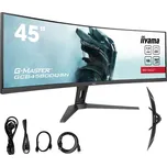 Monitor iiyama G-Master GCB4580DQSN-B1 45" VA LED HDR DQHD bent 0,8 ms 165Hz /HDMI DP/ USB hub, FlickerFree, USB-C dock 0