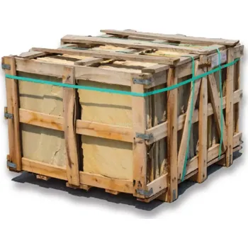 Přírodní kámen Nášlapné kameny - pískovec MEDA 60 x 40 cm (tl. ca 25-35 mm povrch přírodní, hrany ručně sekané )