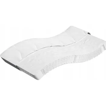 Matrace Matrace pružinová 100x200 cm, bílá/světle šedá/černá