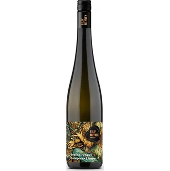 Víno Ryzlink Rýnský, Dunajovický kopec, Filip Mlýnek 2022, 0,75l, 12,5% alk.
