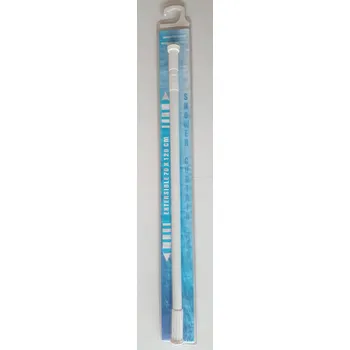 Tyč na sprchový závěs Rozpěrná sprchová tyč DOWIKA HOME LINE 70-120 x 23 mm bílá