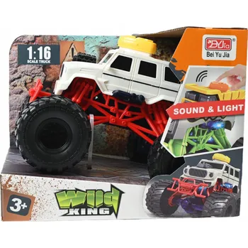 autíčko VELKÉ TERÉNNÍ AUTO MONSTER TRUCK SE SVĚTLEM A ZVUKEM