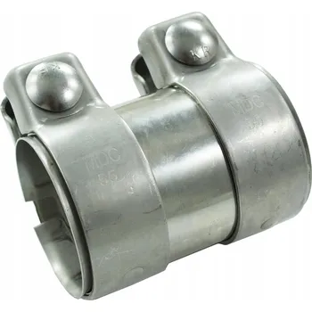 Výfuková trubka Objímka páska MDC , konektor výfuku, tlumič 55 mm, nerezová výfuková trubka