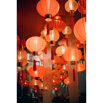 Plakát Plakát Festival Lampionů bez rámu 61 x 90,5 cm