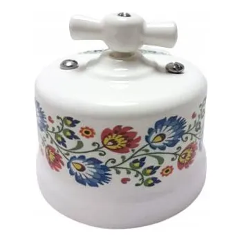 vypínač Jednopólový vypínač Antica AN.106.5 bílý