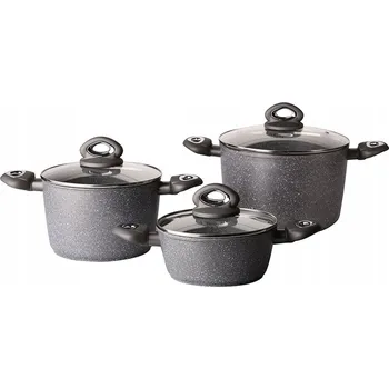 Sada nádobí Sada hrnců Valdinox Rock, 6 dílů.