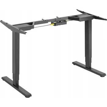 Psací stůl Obdélníkový psací stůl ergo office 165 x 60 x 128 cm černý