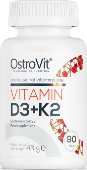 Ostrovit D3+K2 - 90 tablet