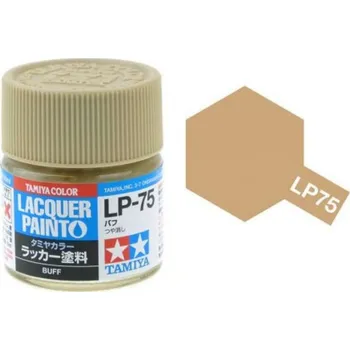 Modelářská barva Tamiya Lacquer LP-75 Buff/Hnědožlutá 10ml