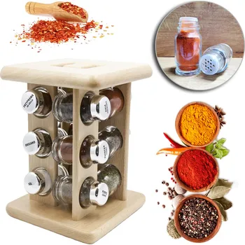 OTOČNÝ STOJAN NA KOŘENÍ S 12 KOŘENKAMI