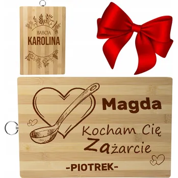 Kuchyňské prkénko KUCHYŇSKÉ PRKÉNKO NA KRÁJENÍ S GRAVÍROVÁNÍM DÁREK PRO BABIČKU DĚDEČKA MAMINKU TATÍNKA