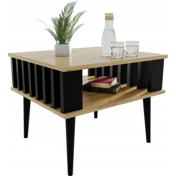 Konferenční stolek Konferenční stolek Malecki Meble obdélníkový 55 x 50 x 45 cm, dub artisan