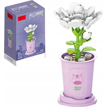 ostatní stavebnice STAVEBNICE LOGO CREATOR KVĚTINA V KVĚTINÁČI KVĚTY STROMEK 3D PUZZLE JAŚMIN 50