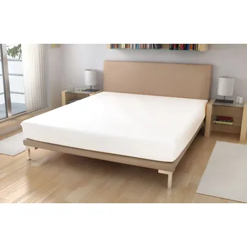 Prostěradlo Polášek Jersey prostěradlo Bílá Bavlna 150g/m2, 140/200 cm