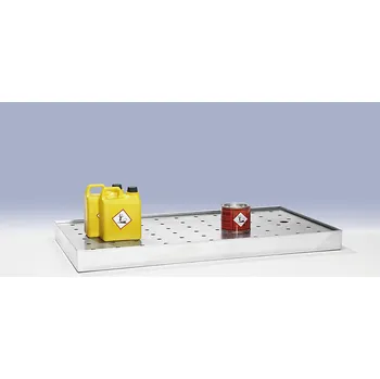 Plech Kryt z děrovaného plechu pro vanovou polici eurokraft pro