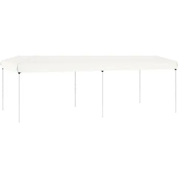 Zahradní stan OMAXI Skládací party stan bílý 3 x 6 m 974728