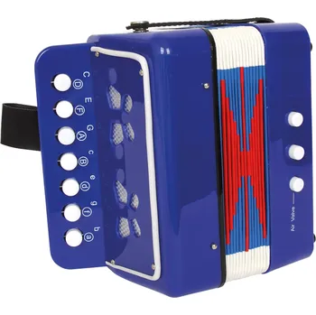 Hudební nástroj pro děti Small foot by Legler Dětský akordeon small foot modrý Modrá