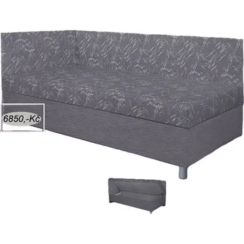 Postel Válenda zvýšená s úložným prostorem Rea-levá Šedá