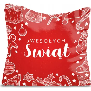Povlak na dekorativní polštářek Vánoční povlak na polštář Veselé Vánoce Dekorativní ozdobný MIX vzorů