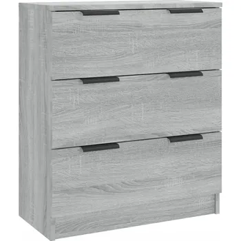 Komoda Komoda šedá dub sonoma 60x30x70 cm