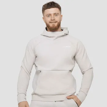 Pánské oblečení Mikina Agile Desert - GymBeam Velikost: XXXL, Barva: cream