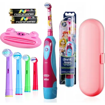 Elektrický zubní kartáček Elektrický zubní kartáček Oral-B Stages Power pro děti + 5 náhradních hlavic