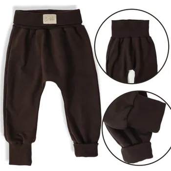 Esito (ušito v ČR) Rostoucí tepláčky s vysokým pasem Esito hnědé