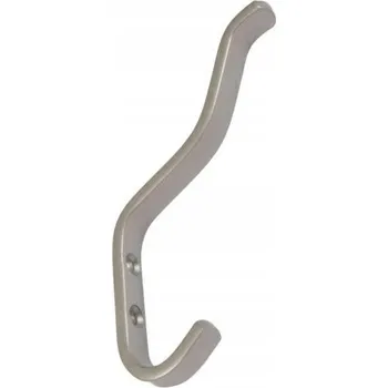 Věšák Věšák nábytkový háček na klobouky šedý 13x125mm