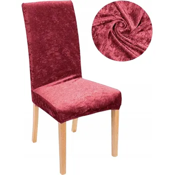 Potah na židli Šedý potah na židli