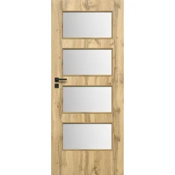 Interiérové dveře Interiérové dveře Eliza 4*4 60P dub wotan 385