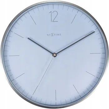 Hodiny HODINY NÁSTĚNNÉ bílé Essential Silver Nextime