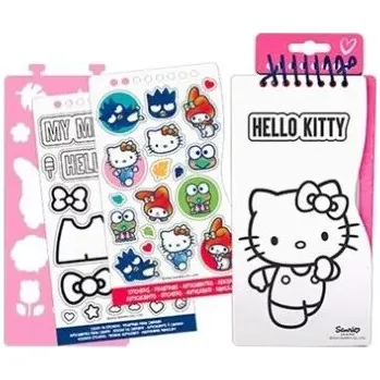Výtvarná sada Kreativní sada na kreslení s kočičkou Hello Kitty