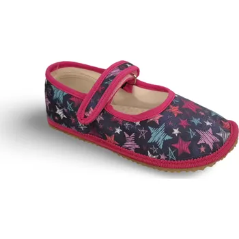 Chlapecké bačkory Beda barefoot balerínky - bačkory - Stars Velikost: EU 35