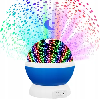 Lampička Projektorová lampička Piccolo modrá