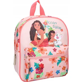 Dětský batoh Jednokomorový Batoh pro předškoláky Vaiana Vadobag pro dívky, růžový